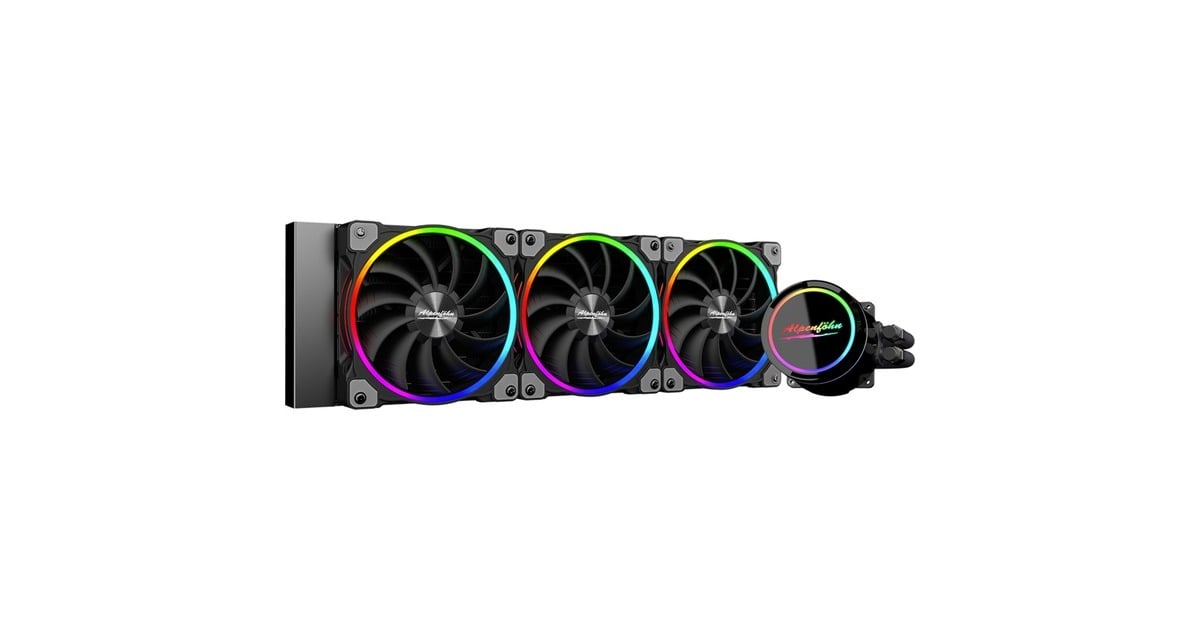 Alpenföhn Gletscherwasser 360 High Speed AiO RGB 360mm, Wasserkühlung(schwarz) Alpenföhn Gletscherwasser 360 High Speed AiO RGB 360mm, Wasserkühlung(schwarz)