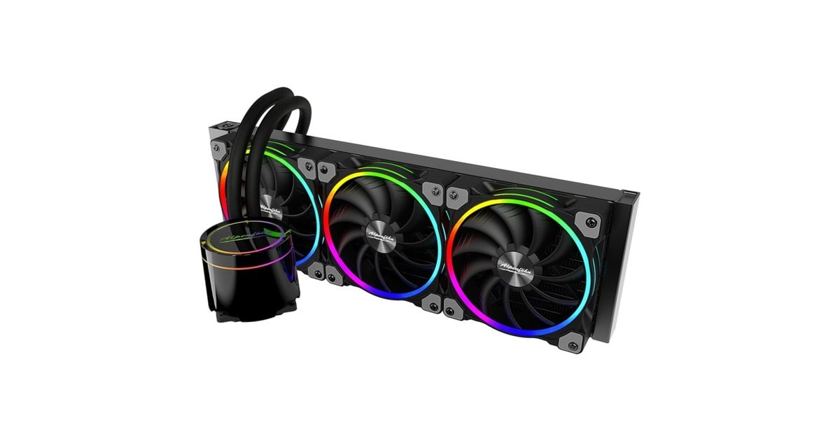 Alpenföhn Gletscherwasser 360 High Speed AiO RGB 360mm, Wasserkühlung(schwarz)