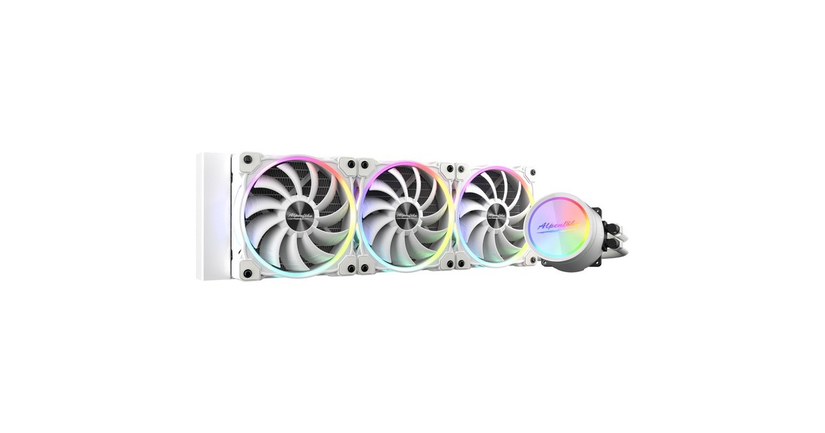 Alpenföhn Gletscherwasser 360 White RGB 360mm, Wasserkühlung(weiß) Alpenföhn Gletscherwasser 360 White RGB 360mm, Wasserkühlung(weiß)