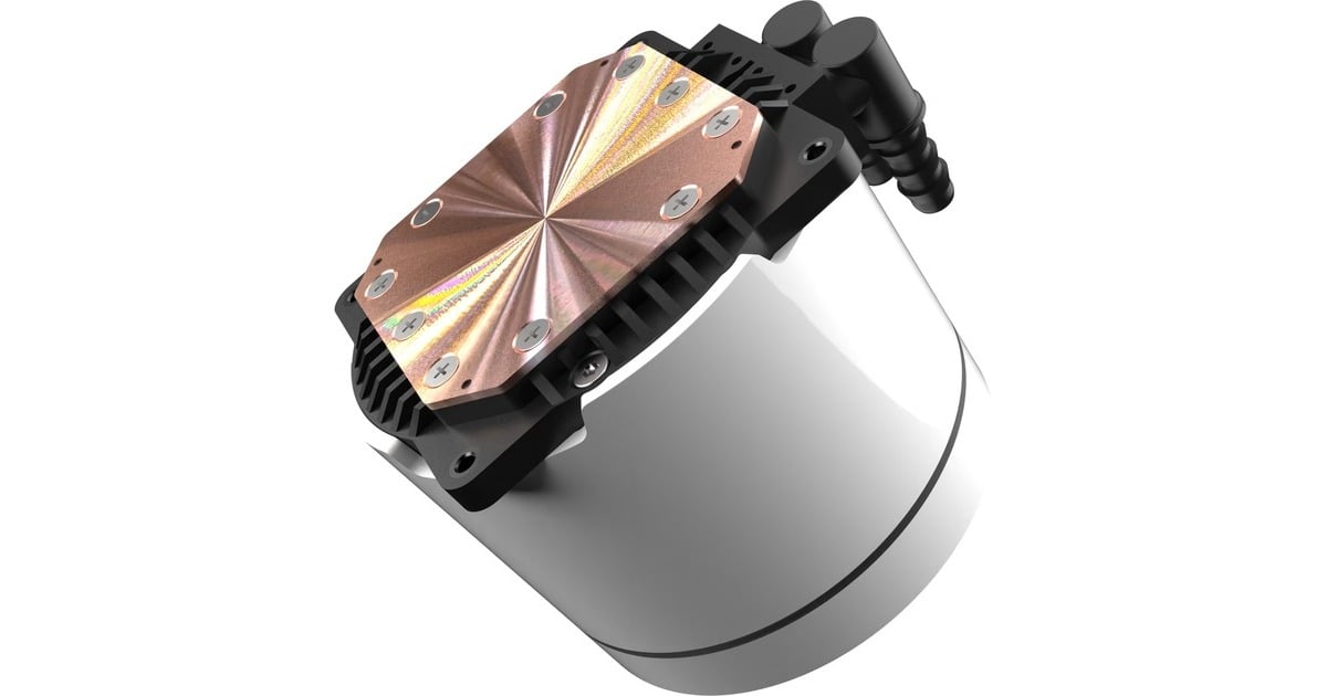 Alpenföhn Gletscherwasser 360 White RGB 360mm, Wasserkühlung(weiß, Outlet)
