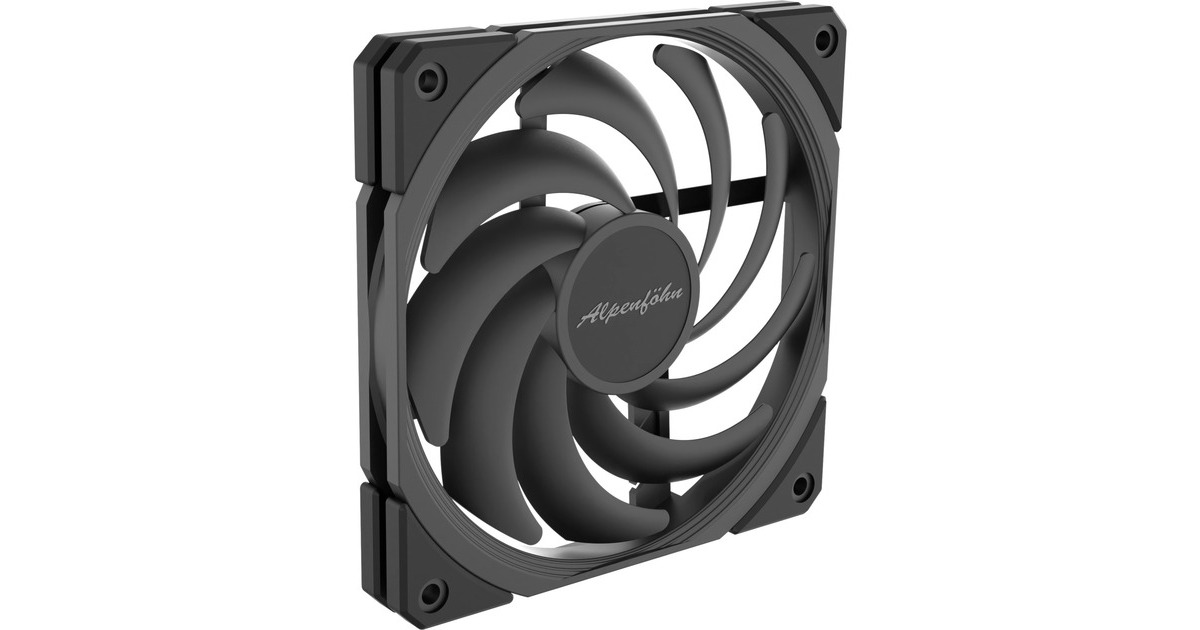 Alpenföhn JetStream Slim, Gehäuselüfter(schwarz)