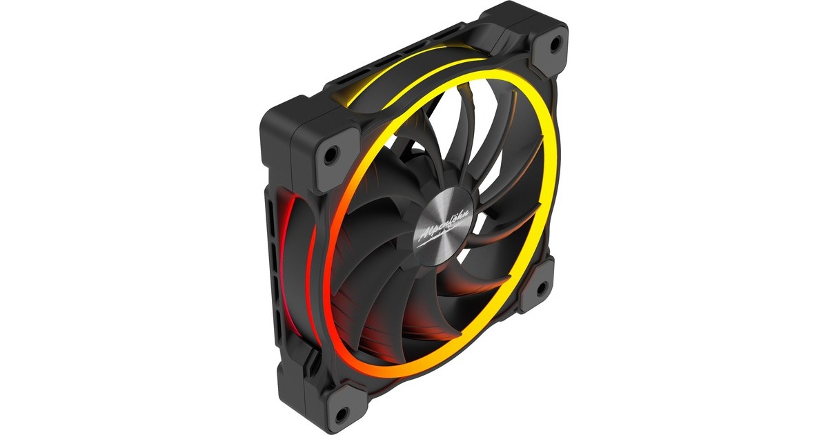 Alpenföhn Wing Boost 3 120x120x25, Gehäuselüfter(schwarz, 3er Set)