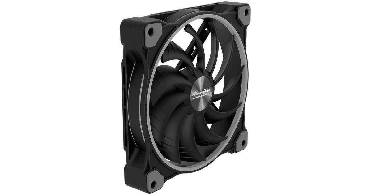 Alpenföhn Wing Boost 3 ARGB 140x140x25, Gehäuselüfter(schwarz, Einzellüfter)