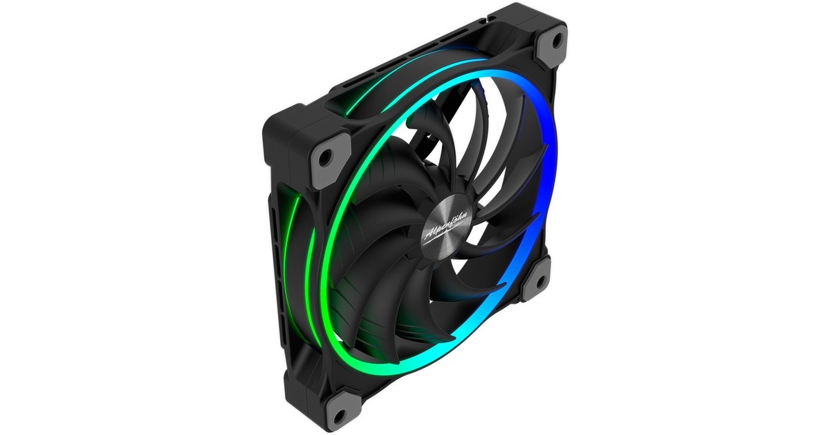 Alpenföhn Wing Boost 3 ARGB 140x140x25, Gehäuselüfter(schwarz, Einzellüfter)