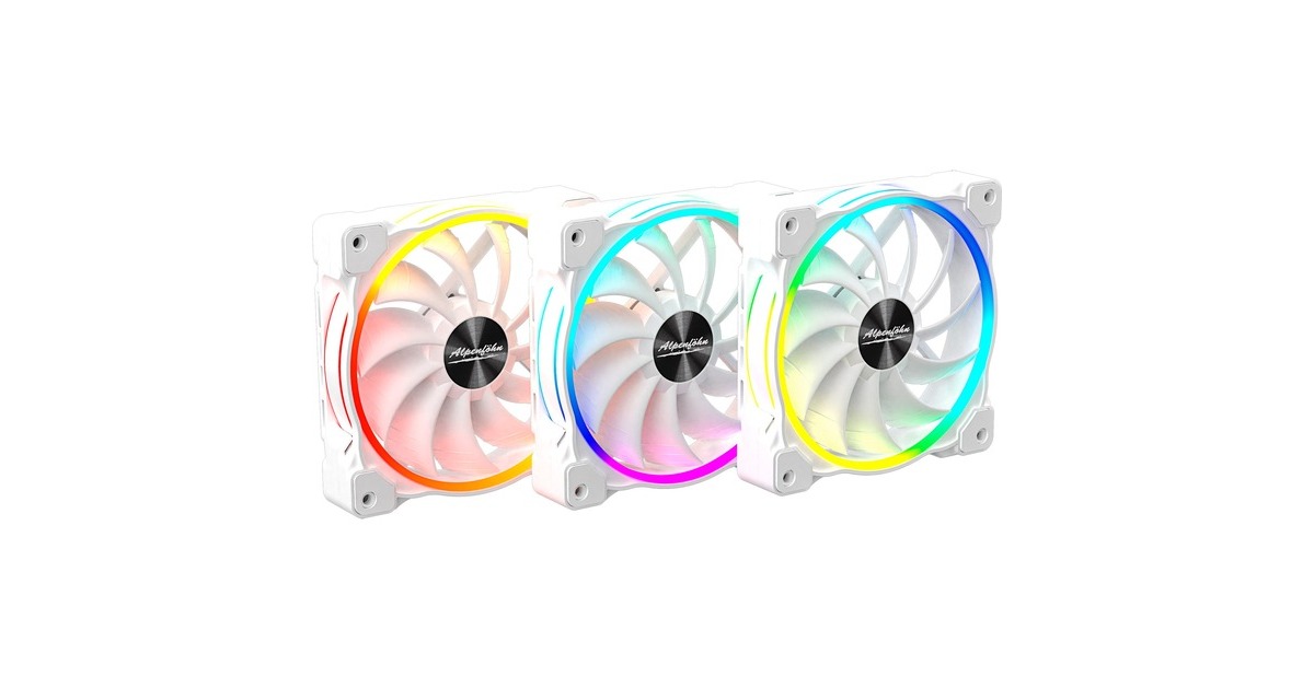 Alpenföhn Wing Boost 3 High Speed 120x120x25, Gehäuselüfter(weiß, 3er Set, Outlet) Alpenföhn Wing Boost 3 High Speed 120x120x25, Gehäuselüfter(weiß, 3er Set, Outlet)