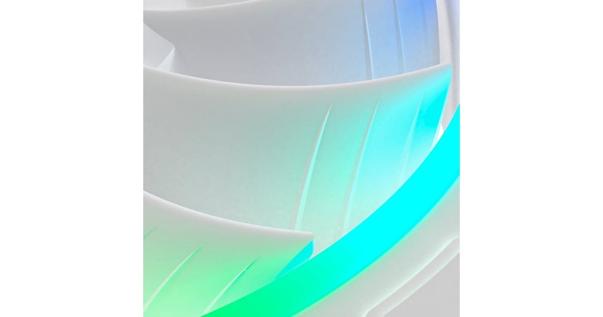 Alpenföhn Wing Boost 3 High Speed 120x120x25, Gehäuselüfter(weiß, 3er Set)