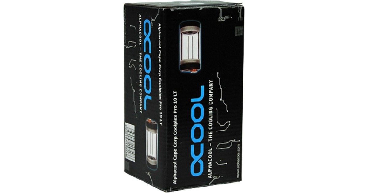 Alphacool AGB Cape Corp Coolplex Pro10LT, Ausgleichsbehälter(transparent/schwarz)