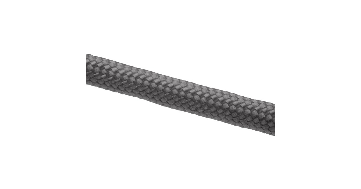 Alphacool AlphaCord Sleeve 4mm - 3,3 Meter, Schutzhülle(grau, Paracord 550 Typ 3)