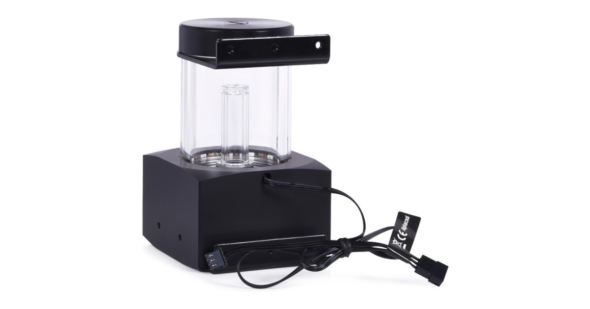 Alphacool Alphacool Core 100 Aurora Ausgleichsbehälter D5/VPP Acetal/A(schwarz)