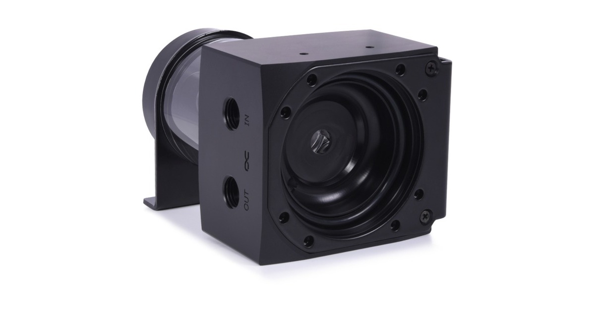 Alphacool Alphacool Core 100 Aurora Ausgleichsbehälter D5/VPP Acetal/A(schwarz)