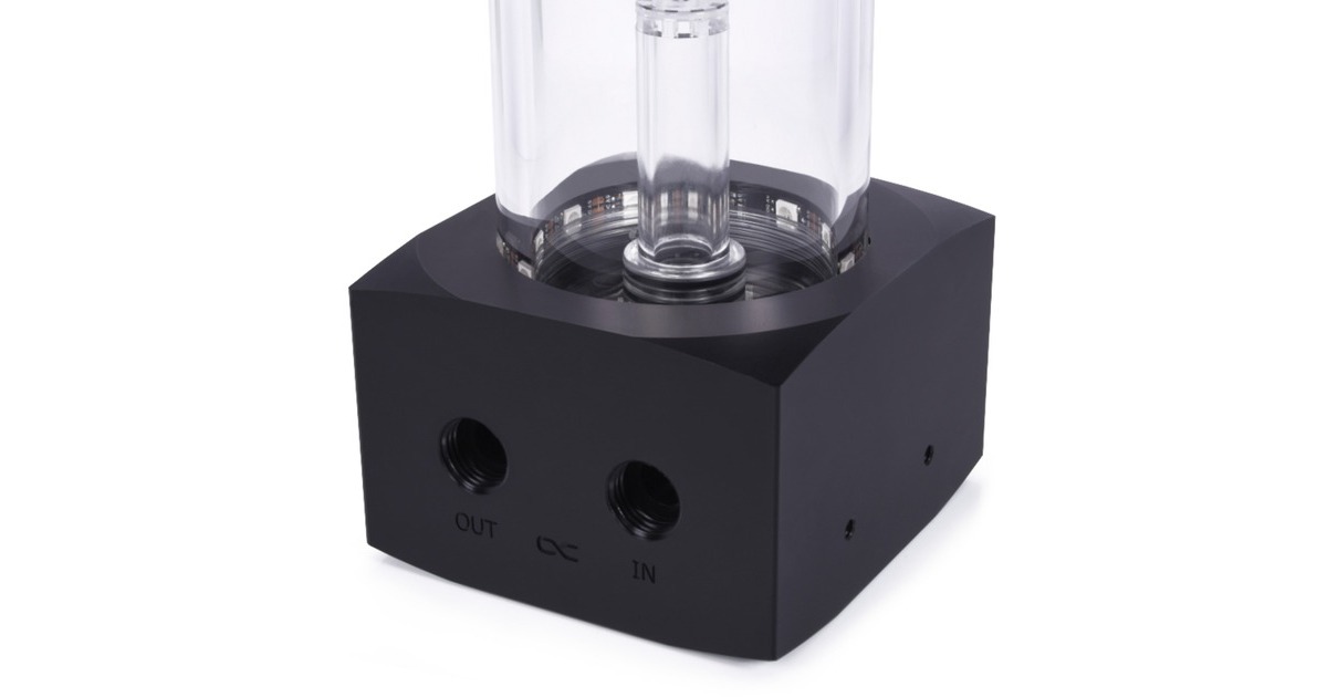 Alphacool Alphacool Core 200 Aurora Ausgleichsbehälter D5/VPP Acetal/A(schwarz)