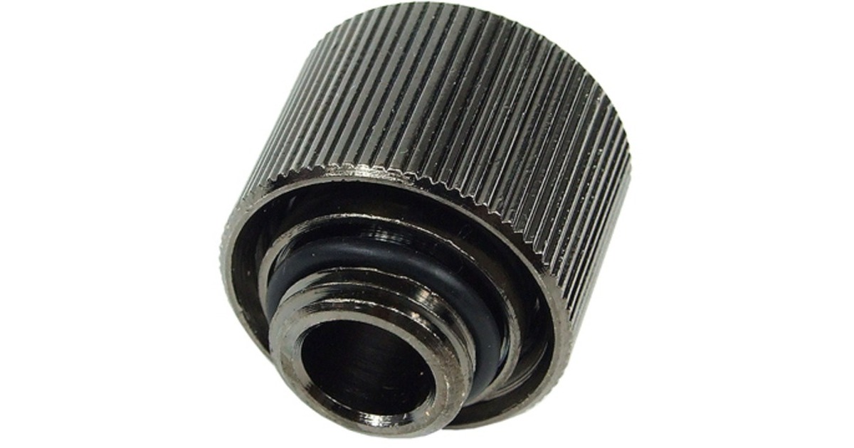 Alphacool Anschraubtülle 16/10mm, Verbindung(schwarz, G1/4")
