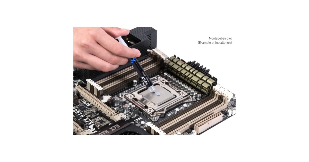 Alphacool Apex 17W/mK Thermal Grease 4g, Wärmeleitpasten