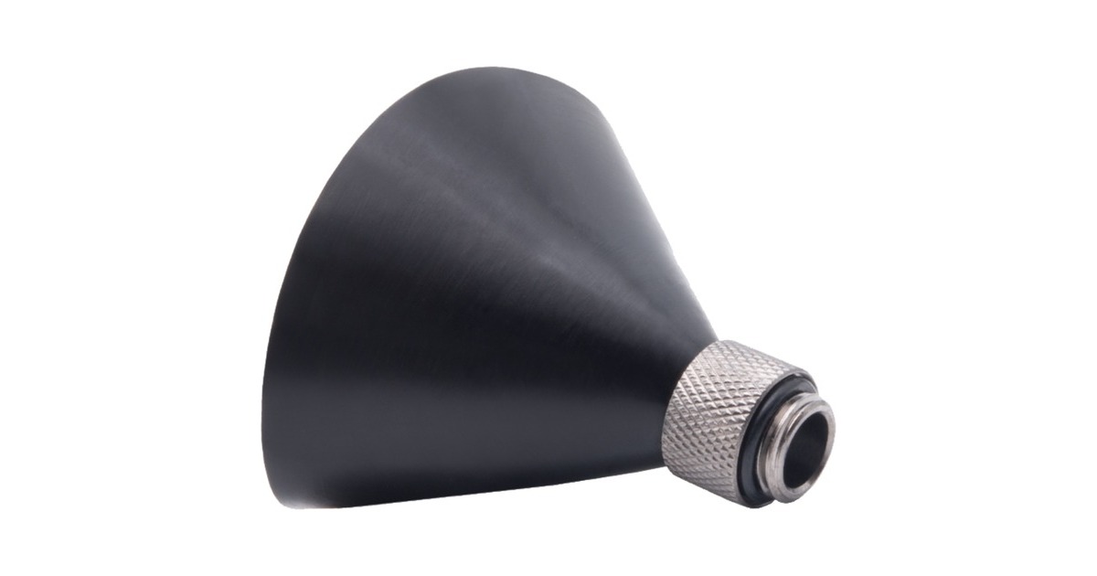 Alphacool Apex Befülltrichter G1/4"(schwarz, für Wasserkühlungen)
