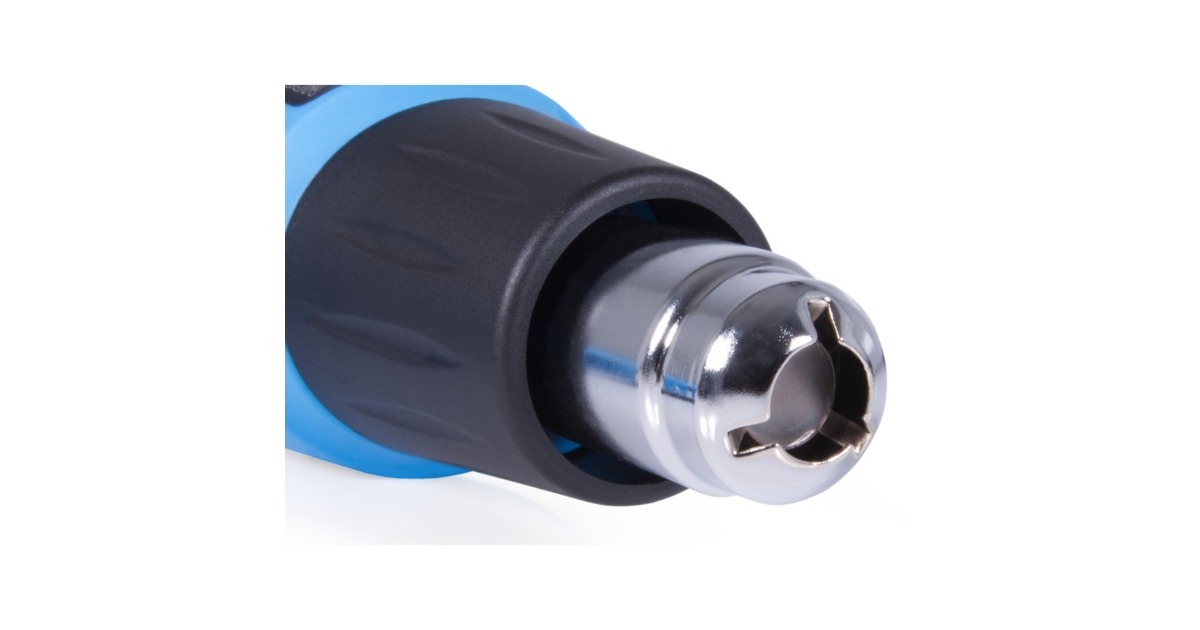 Alphacool Apex Heat Gun mit LCD, Heißluftgebläse(blau/schwarz, 2.000 Watt)