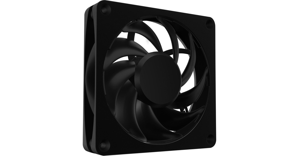 Alphacool Apex Stealth Metal 120mm Lüfter 2000rpm, Gehäuselüfter(schwarz)