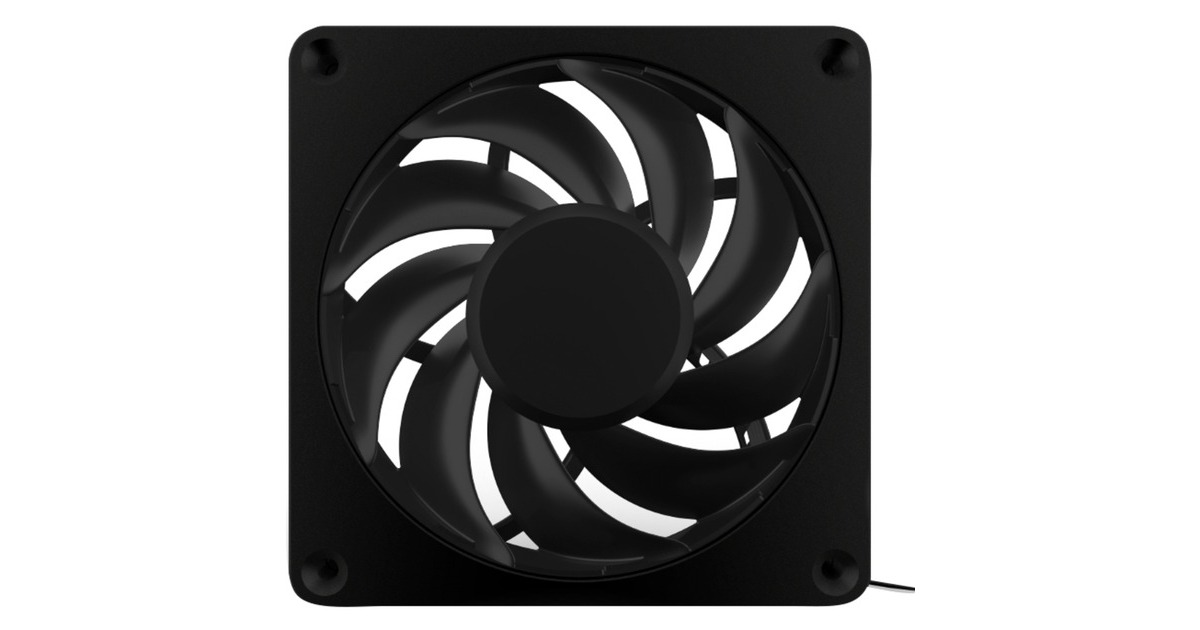 Alphacool Apex Stealth Metal 120mm Lüfter 2000rpm, Gehäuselüfter(schwarz)