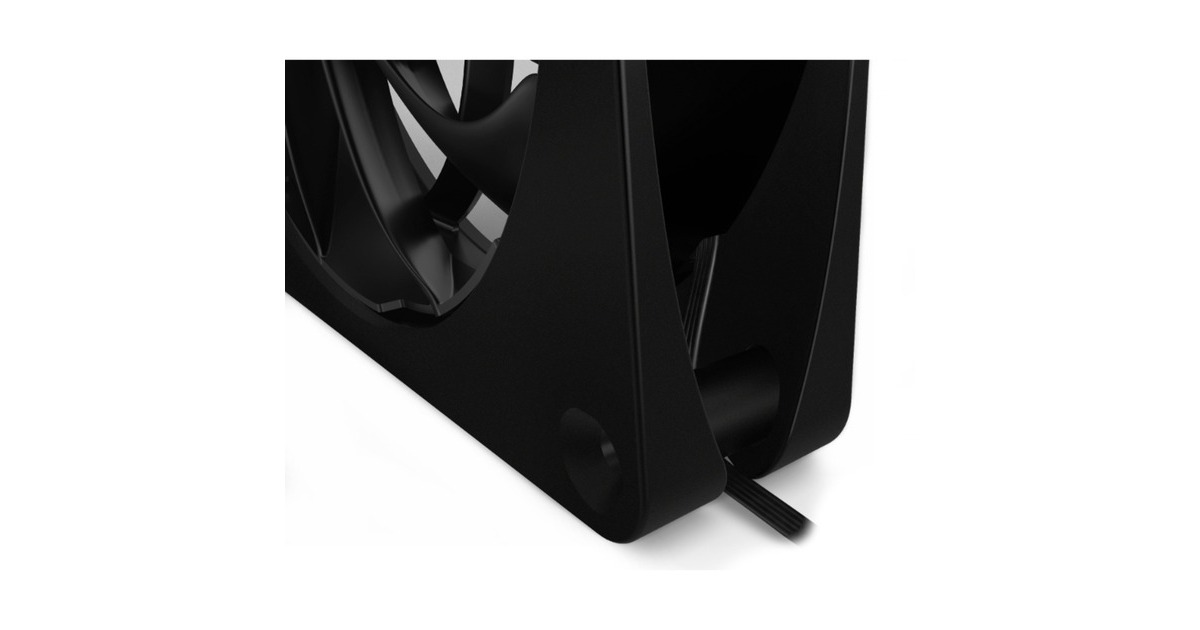 Alphacool Apex Stealth Metal 120mm Lüfter 2000rpm, Gehäuselüfter(schwarz)