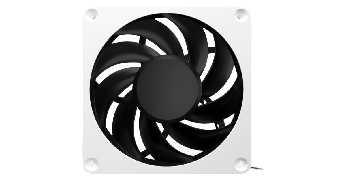 Alphacool Apex Stealth Metal 120mm Lüfter 2000rpm, Gehäuselüfter(weiß/schwarz)