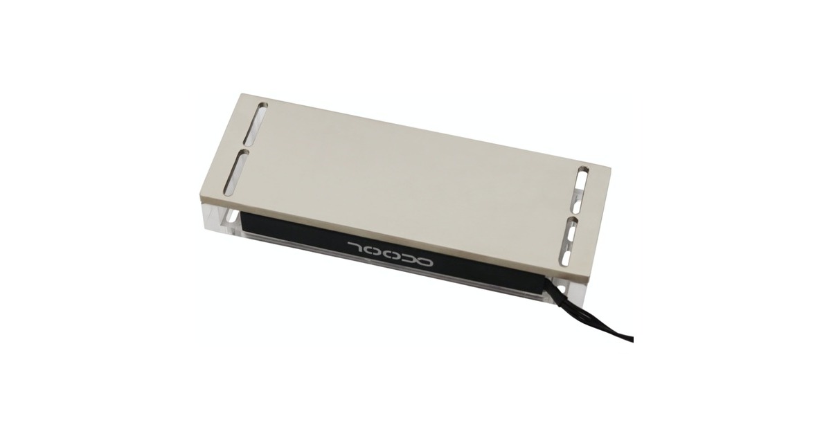 Alphacool Aurora Acryl X4 D-RAM Wasserkühler, Wasserkühlung(transparent)