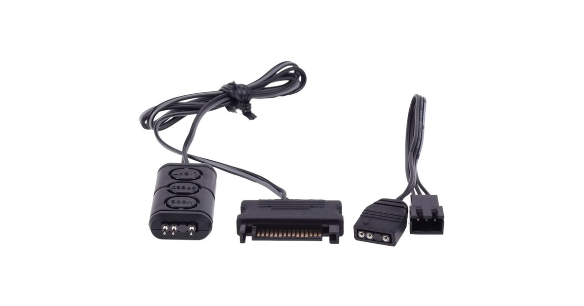 Alphacool Aurora Eiscontrol Addressable RGB Controller(schwarz)