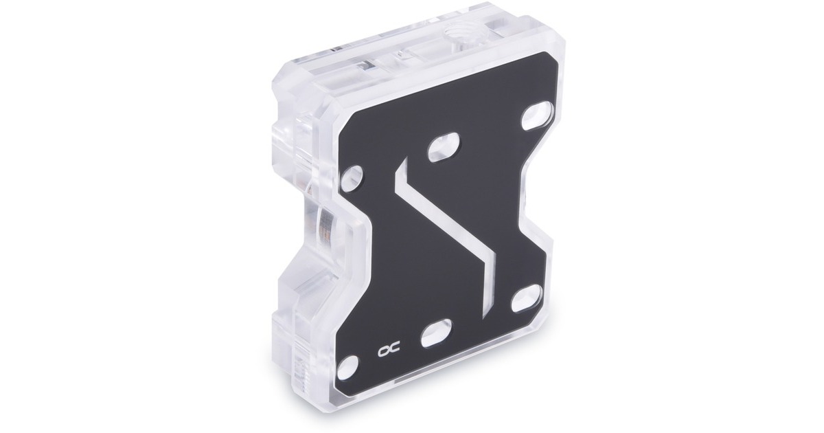 Alphacool Aurora GPX SLI Connector Dual X3 - Acryl - Digital RGB, Verbindung(transparent)