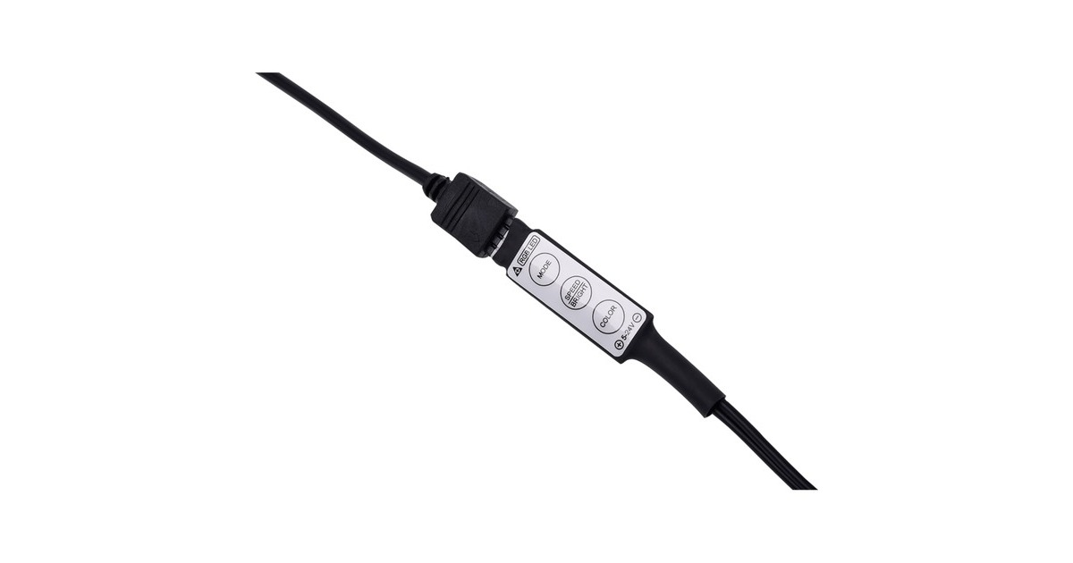 Alphacool Aurora LED Ring 50mm - RGB, LED-Streifen(schwarz)