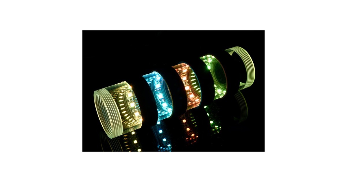 Alphacool Aurora LED Ring 50mm - RGB, LED-Streifen(schwarz)