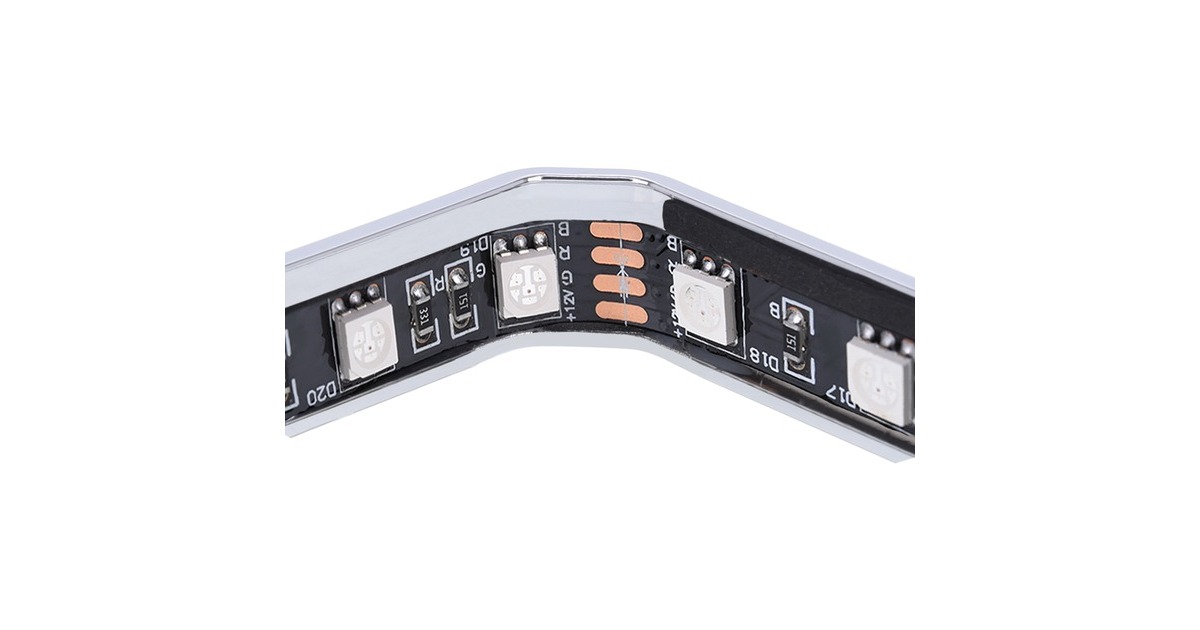 Alphacool Aurora XPX RGB Frame - Chrome, Rahmen(chrom)