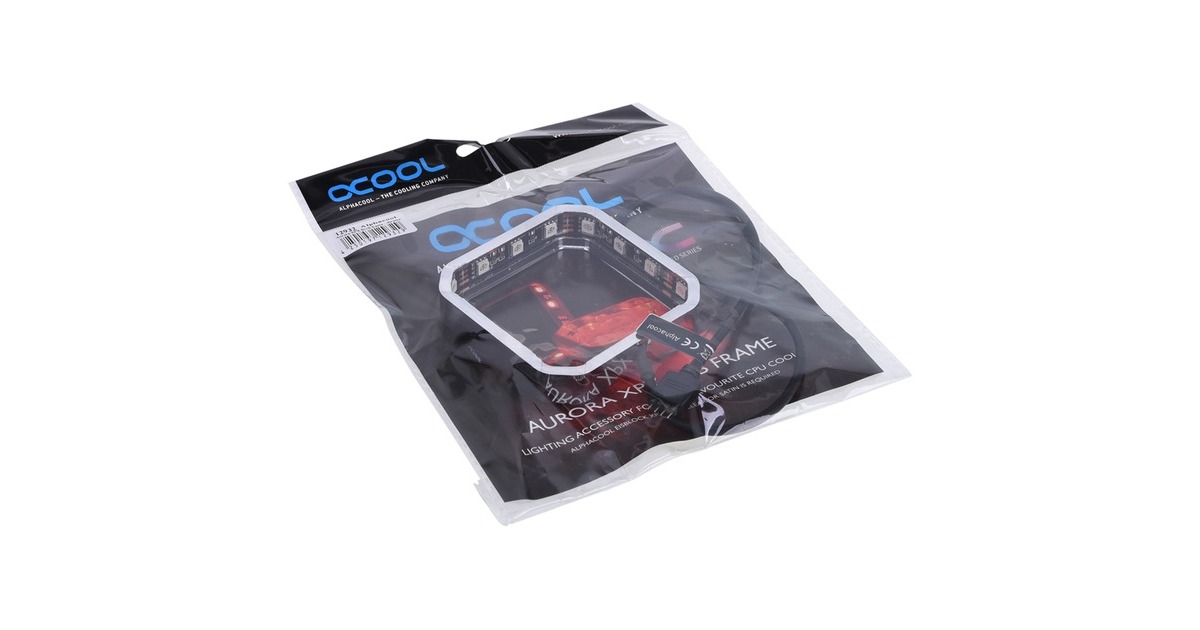 Alphacool Aurora XPX RGB Frame - Chrome, Rahmen(chrom)