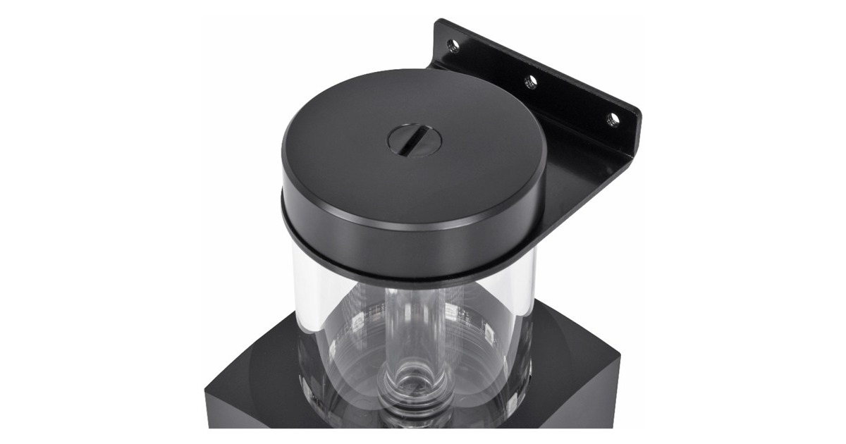 Alphacool Core 100 Aurora Ausgleichsbehälter D5/VPP Acetal/Acryl(schwarz)