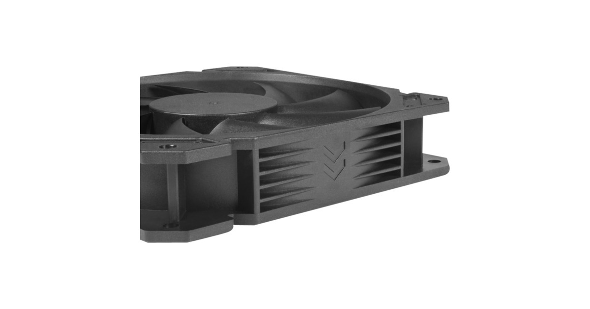 Alphacool Core 120mm Lüfter PWM 3000rpm, Gehäuselüfter(schwarz)