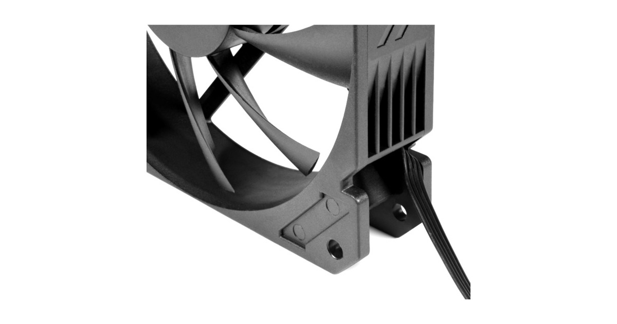 Alphacool Core 120mm Lüfter PWM 3000rpm, Gehäuselüfter(schwarz)