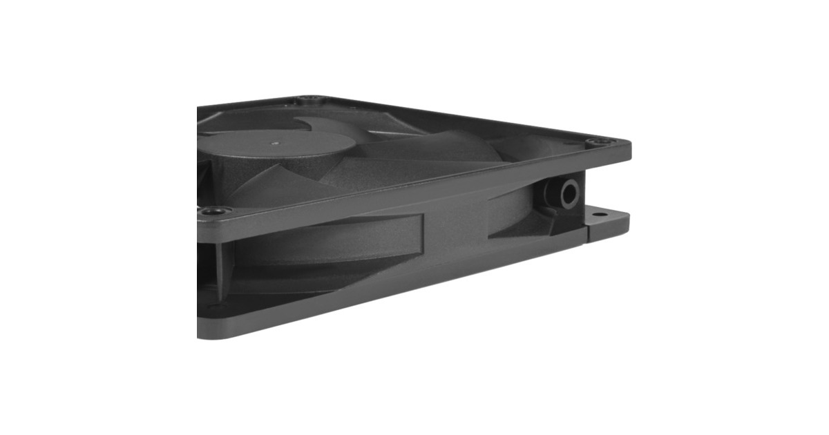 Alphacool Core 140mm Lüfter PWM 2500rpm, Gehäuselüfter(schwarz)