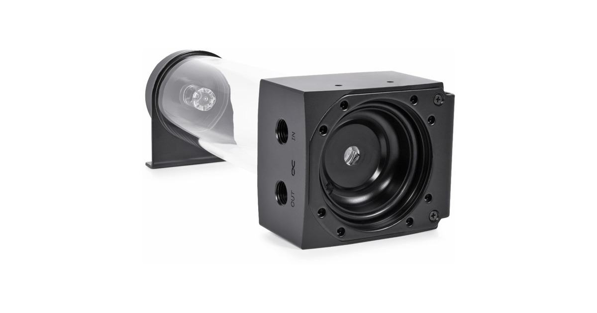 Alphacool Core 200 Aurora Ausgleichsbehälter D5/VPP Acetal/Acryl(schwarz)