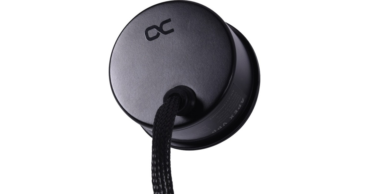 Alphacool Core 200 Aurora Reservoir Acetal/Acryl mit VPP Apex Pumpe(schwarz, Ausgleichsbehälter mit Pumpe)