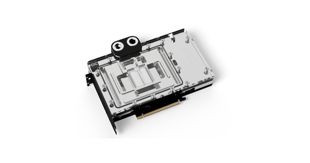 Alphacool Core Geforce RTX 4090 Founders Edition mit Backplate, Wasserkühlung(chrom/transparent)