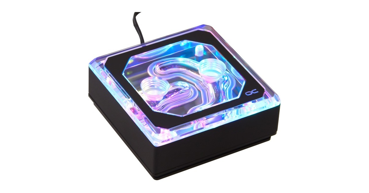 Alphacool Core Hurrican 420mm ST45 420mm, Wasserkühlung(schwarz/weiß)