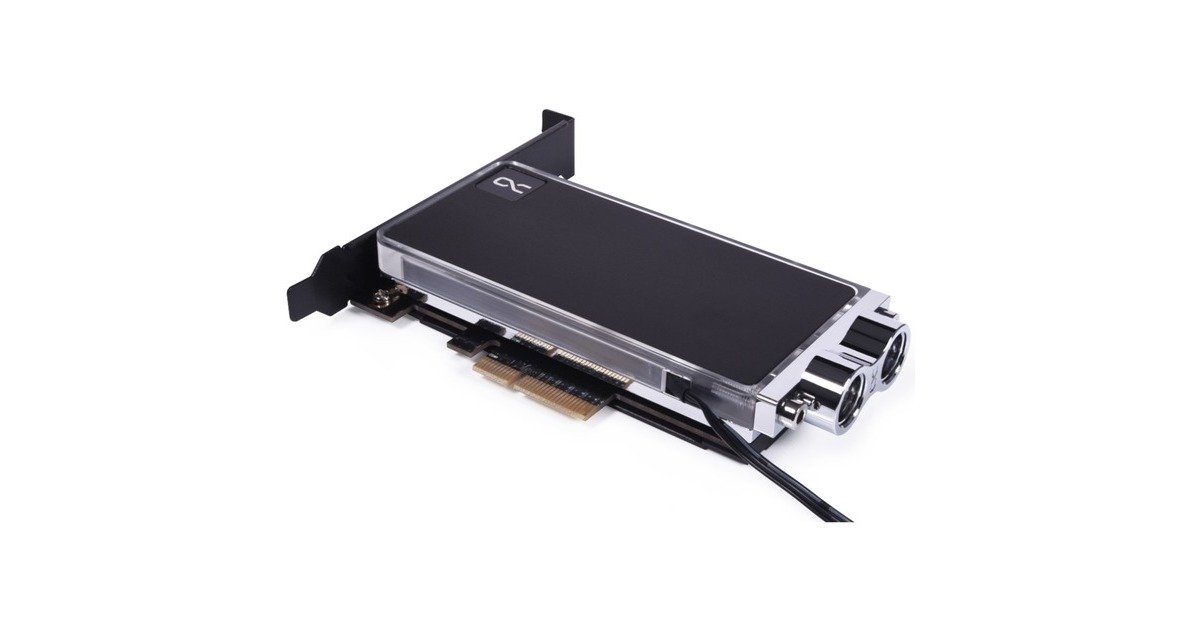 Alphacool Core M.2 NVMe PCIe 4.0 liquid cooler, Wasserkühlung(schwarz)