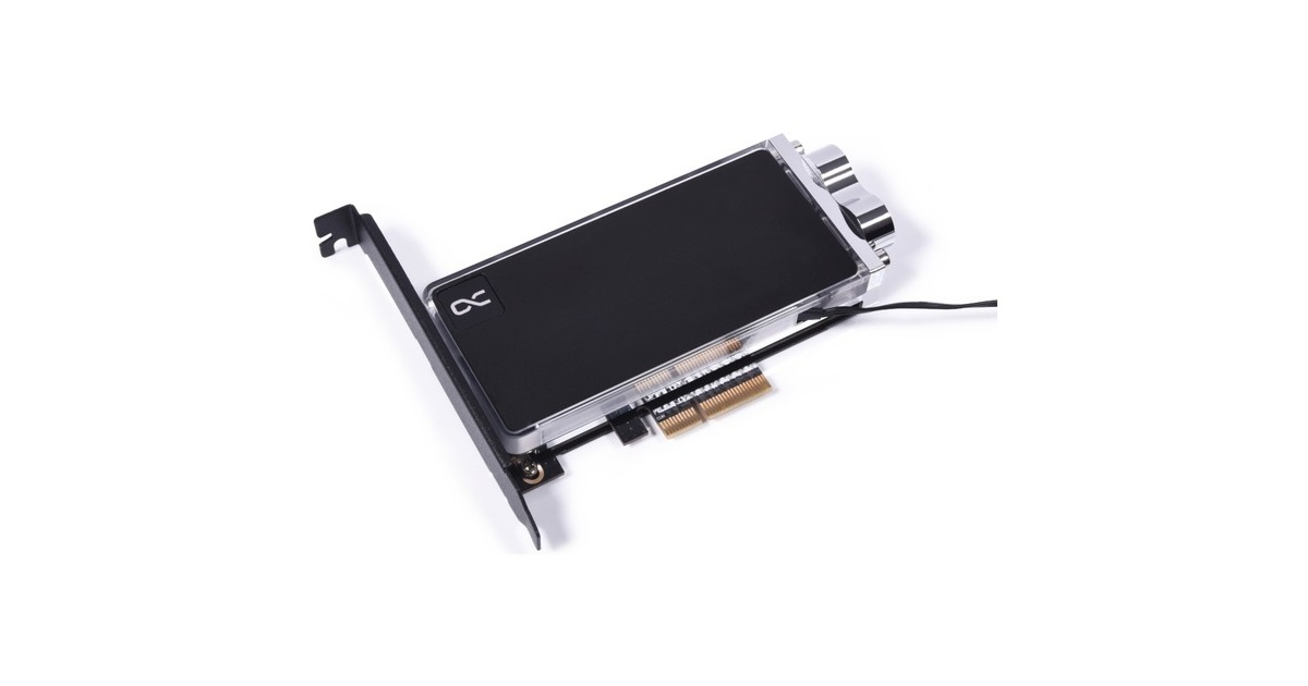 Alphacool Core M.2 NVMe PCIe 4.0 liquid cooler, Wasserkühlung(schwarz)