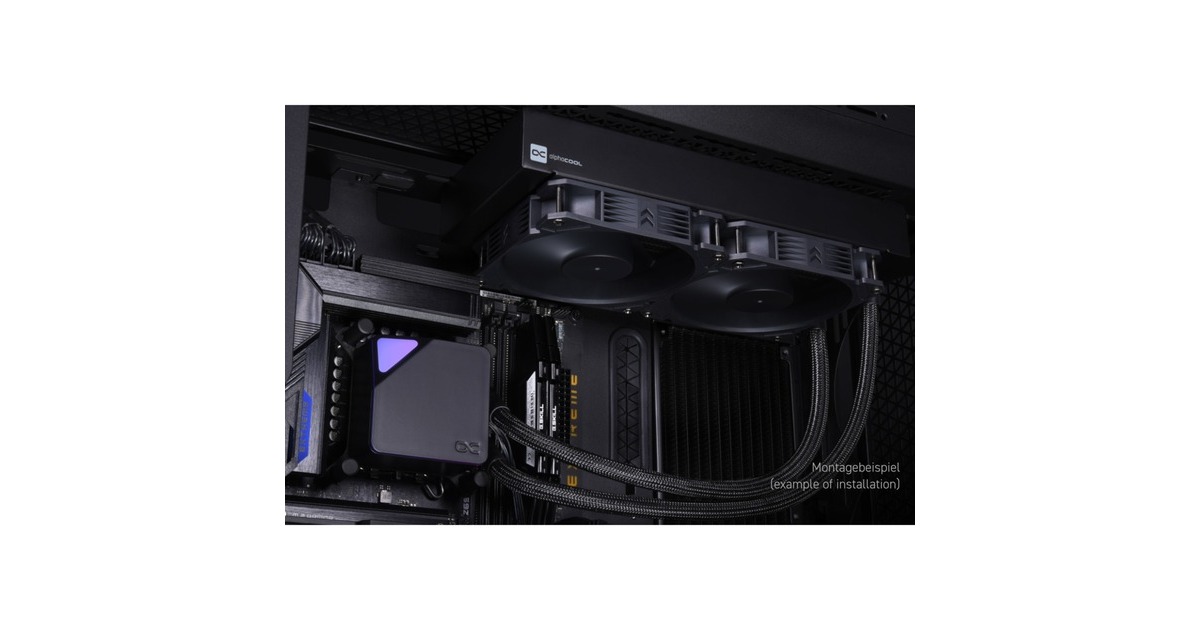 Alphacool Core Ocean T38 AIO 420mm, Wasserkühlung(schwarz)