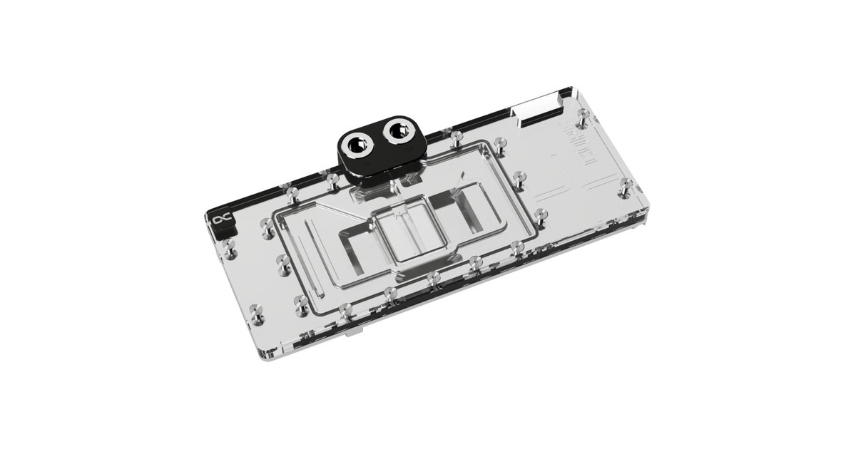 Alphacool Core RX 7900XTX Reference mit Backplate, Wasserkühlung(chrom/transparent) Alphacool Core RX 7900XTX Reference mit Backplate, Wasserkühlung(chrom/transparent)
