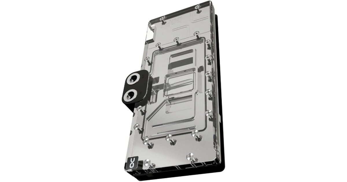 Alphacool Core RX 7900XTX Reference mit Backplate, Wasserkühlung(chrom/transparent)