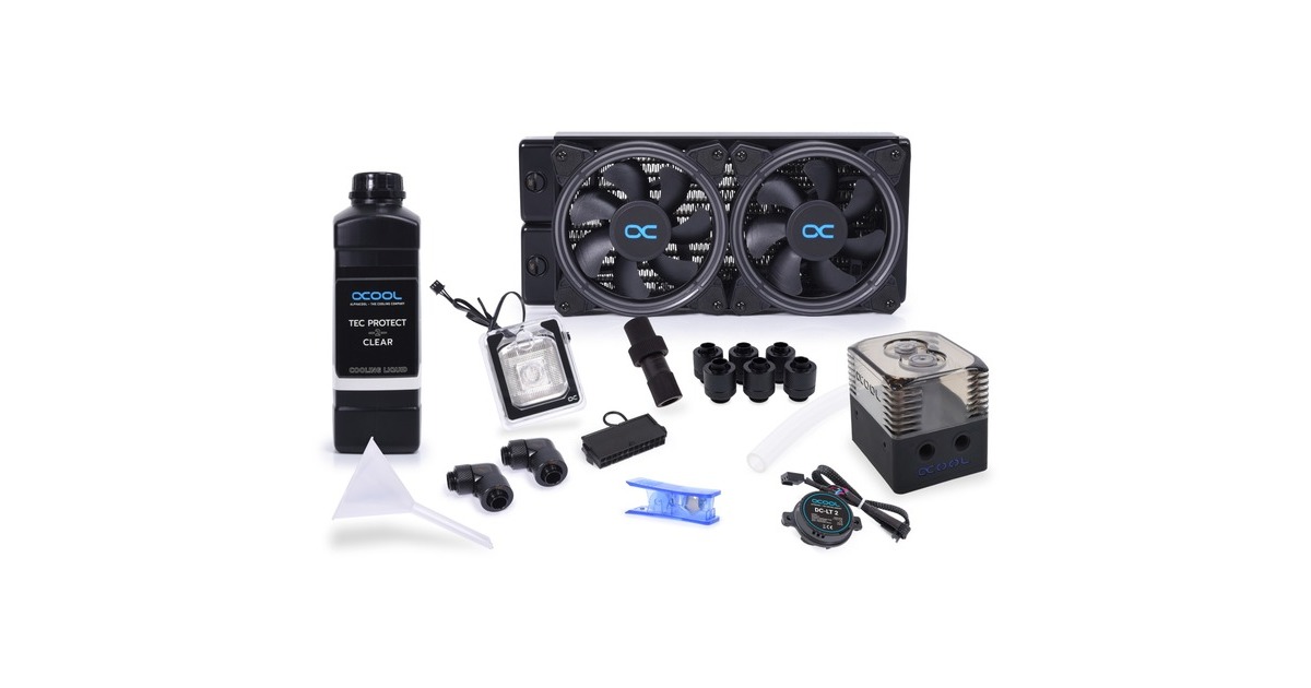 Alphacool Core Wind 240mm ST30 240mm, Wasserkühlung(schwarz)