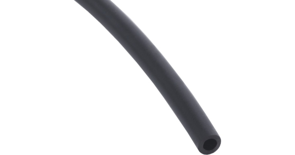 Alphacool EPDM Tube 11/8 - Black 1m, Schlauch(schwarz (matt), 1 Meter in Retailbox)
