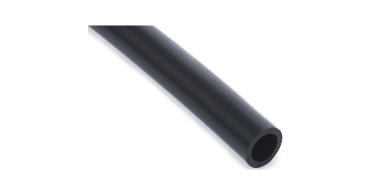 Alphacool EPDM Tube 11/8 - Black 50m Rolle, Schlauch(schwarz (matt), 50 Meter)