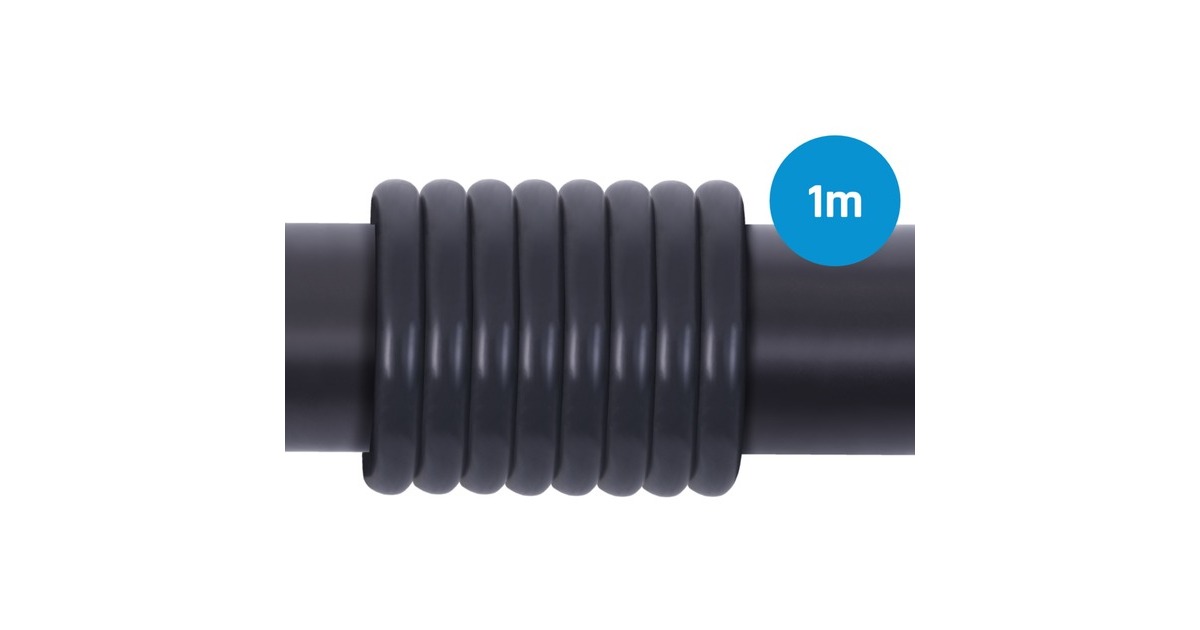 Alphacool EPDM Tube 13/10 - Black 1m, Schlauch(schwarz (matt), 1 Meter in Retailbox)