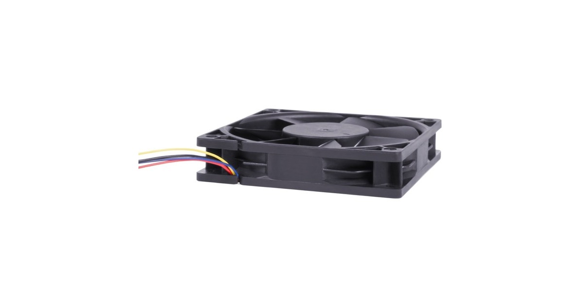 Alphacool ES 120mm 1.000-4.000rpm Fan 120x120x25mm, Gehäuselüfter(schwarz, Two Ball Bearing, PWM)