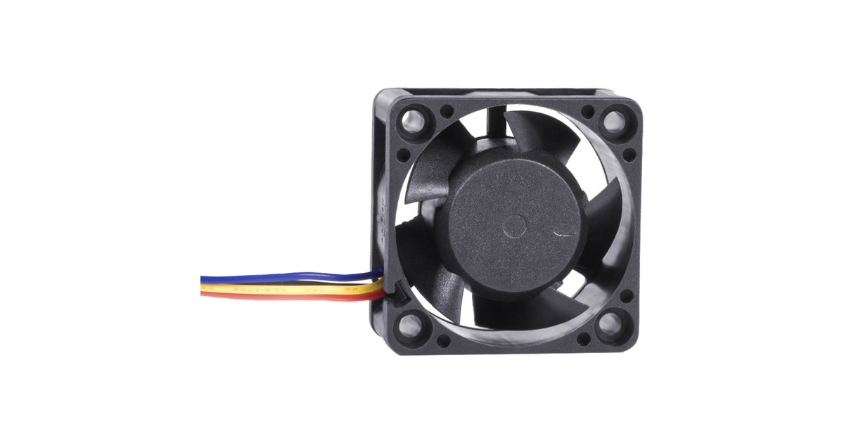Alphacool ES 40mm 400-10.000rpm Fan 40x40x20mm, Gehäuselüfter(schwarz, Two Ball Bearing, PWM)