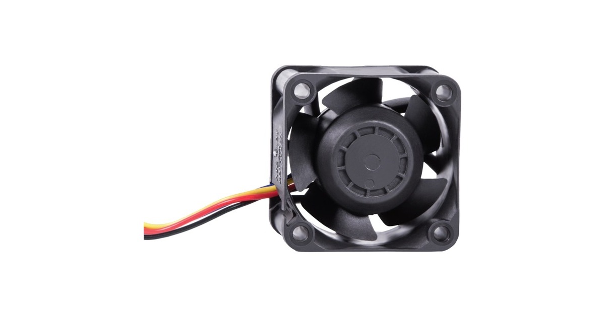 Alphacool ES 40mm 400-15.000rpm Fan 40x40x28mm, Gehäuselüfter(schwarz, Two Ball Bearing, PWM)